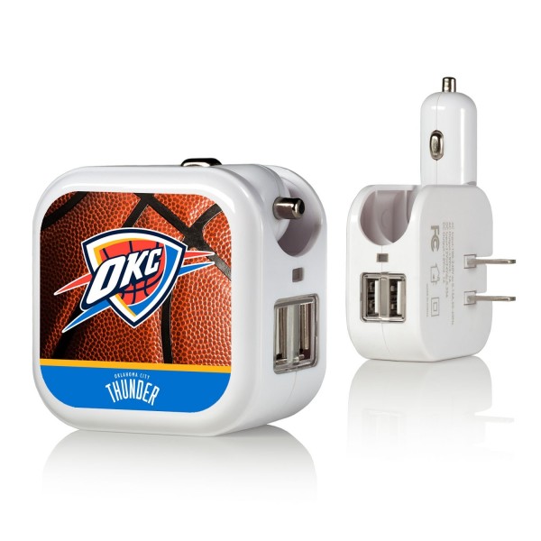Блок питания Oklahoma City Thunder Basketball Design USB