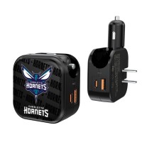Блок питания Charlotte Hornets Text Design USB