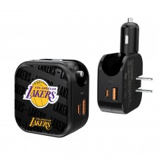 Блок питания Los Angeles Lakers Text Design USB