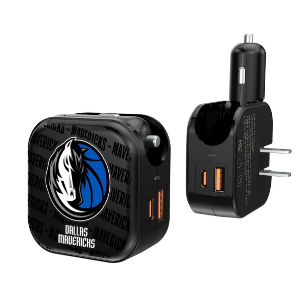 Блок питания Dallas Mavericks Text Design USB