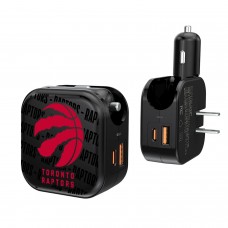 Блок питания Toronto Raptors Text Design USB