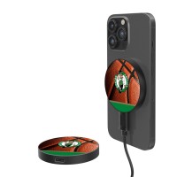 Boston Celtics Basketball Design 10-Watt Wireless Magnetic Charger