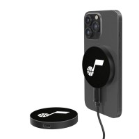 Магнитная зарядка Utah Jazz Solid Design 10-Watt Wireless