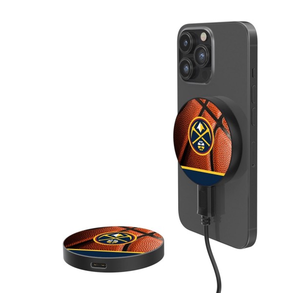 Магнитная зарядка Denver Nuggets Basketball Design 10-Watt Wireless