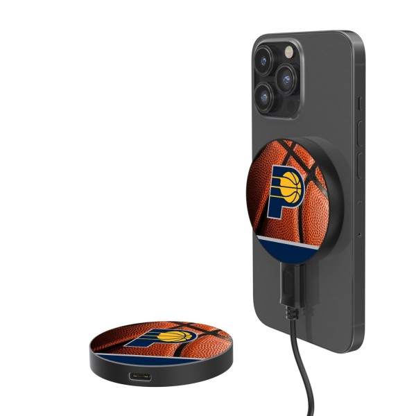 Indiana Pacers Basketball Design 10-Watt Wireless Magnetic Charger