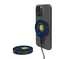 Indiana Pacers Solid Design 10-Watt Wireless Magnetic Charger