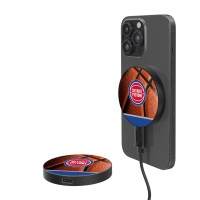 Магнитная зарядка Detroit Pistons Basketball Design 10-Watt Wireless