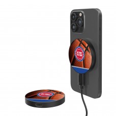 Магнитная зарядка Detroit Pistons Basketball Design 10-Watt Wireless
