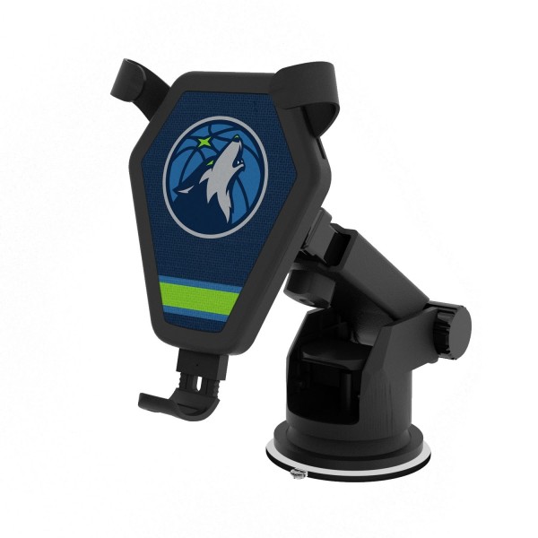 Автомобильное зарядное устройство Minnesota Timberwolves Stripe Design Wireless