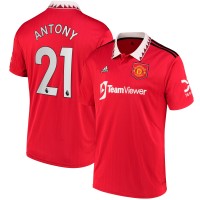 Игровая форма  Antony Manchester United adidas 2022/23 Home Replica Player - Red