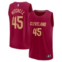 Игровая форма  Donovan Mitchell Cleveland Cavaliers 2022/23 Fast Break Replica - Icon Edition - Wine