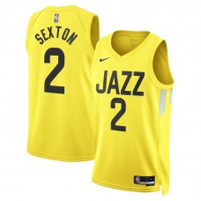 Игровая форма  Collin Sexton Utah Jazz Nike Unisex Swingman - Icon Edition - Gold