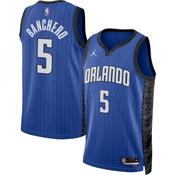 Игровая форма  Paolo Banchero Orlando Magic Jordan Brand Unisex Swingman - Statement Edition - Blue