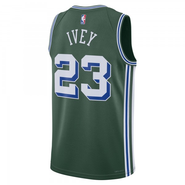 Игровая форма  Jaden Ivey Detroit Pistons Nike 2022/23 Swingman - City Edition - Green