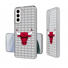 Чехол на телефон Chicago Bulls Text Backdrop Design Galaxy Clear