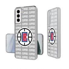 Чехол на телефон LA Clippers Text Backdrop Design Galaxy Clear