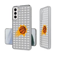 Чехол на телефон Phoenix Suns Text Backdrop Design Galaxy Clear