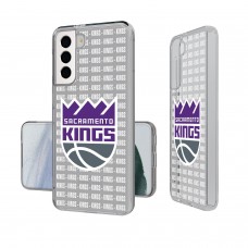 Чехол на телефон Sacramento Kings Text Backdrop Design Galaxy Clear