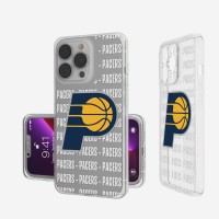 Indiana Pacers iPhone Clear Text Backdrop Design Case