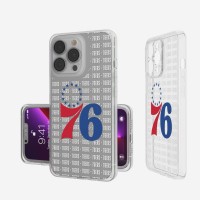 Чехол на телефон Philadelphia 76ers iPhone Clear Text Backdrop Design