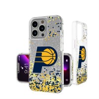Indiana Pacers iPhone Glitter Case with Confetti Design