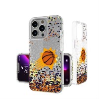 Чехол на телефон Phoenix Suns iPhone Glitter Confetti Design