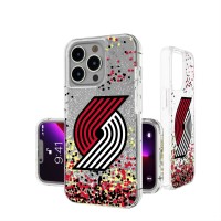 Чехол на телефон Portland Trail Blazers iPhone Glitter Confetti Design