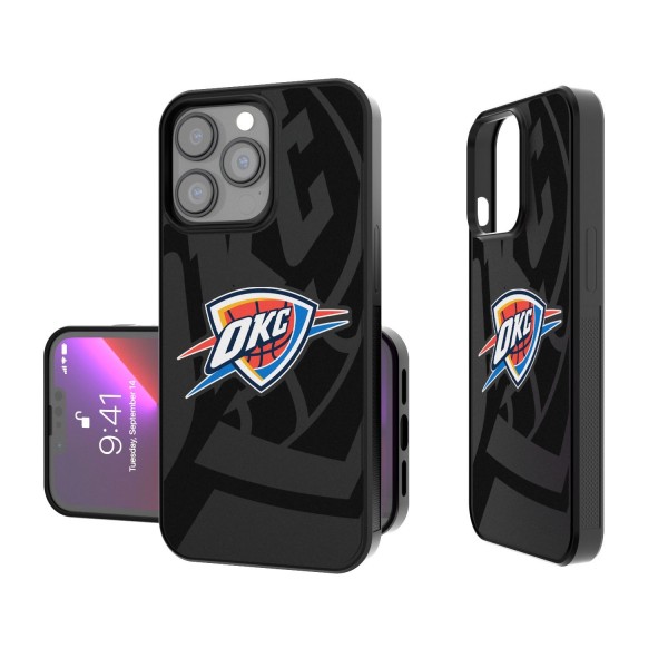 Чехол на телефон Oklahoma City Thunder Monocolor Design iPhone