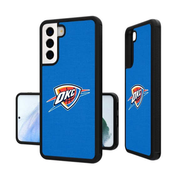 Чехол на телефон Oklahoma City Thunder Solid Design Galaxy