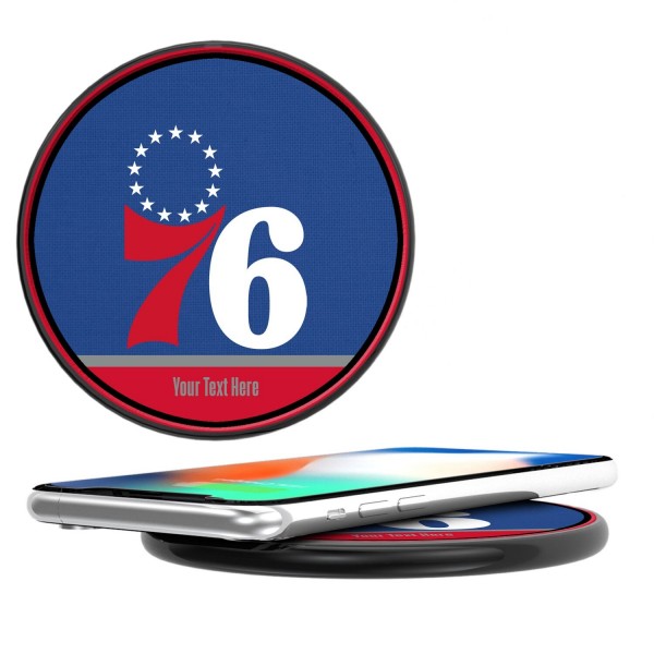 Аккумулятор Philadelphia 76ers Personalized 10-Watt Wireless