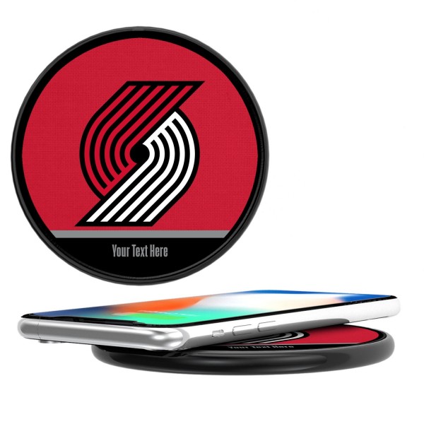 Аккумулятор Portland Trail Blazers Personalized 10-Watt Wireless