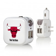 Блок питания Chicago Bulls Personalized 2-In-1 USB