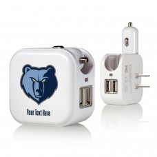 Блок питания Memphis Grizzlies Personalized 2-In-1 USB
