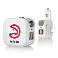 Блок питания Atlanta Hawks Personalized 2-In-1 USB