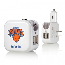 Блок питания New York Knicks Personalized 2-In-1 USB