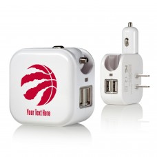 Блок питания Toronto Raptors Personalized 2-In-1 USB