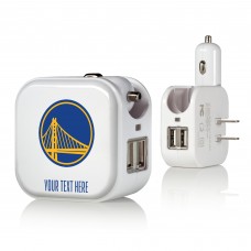 Golden State Warriors Personalized 2-In-1 USB Charger