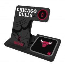 Зарядная станция Chicago Bulls Personalized 3-in-1