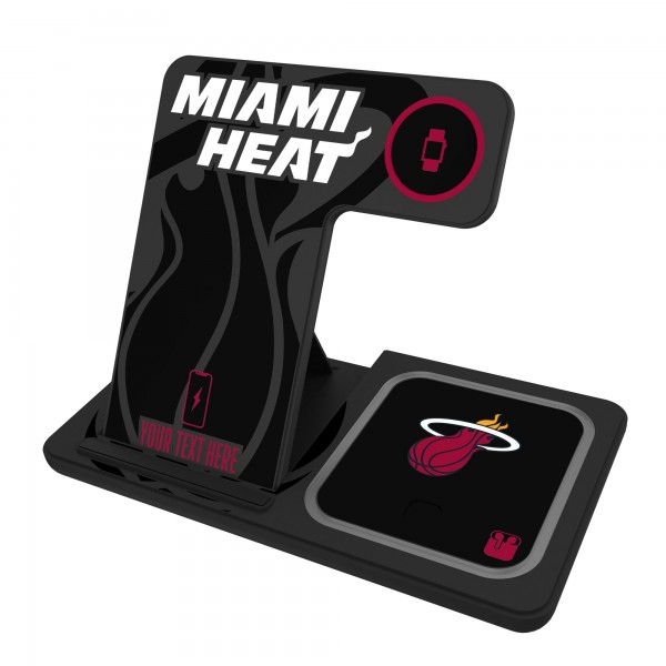 Зарядная станция Miami Heat Personalized 3-in-1