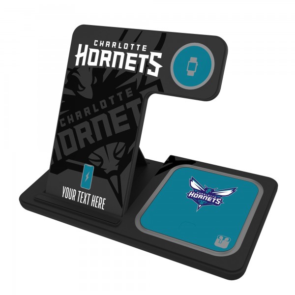 Зарядная станция Charlotte Hornets Personalized 3-in-1