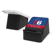 Зарядная станция с динамиком Bluetooth Philadelphia 76ers Personalized