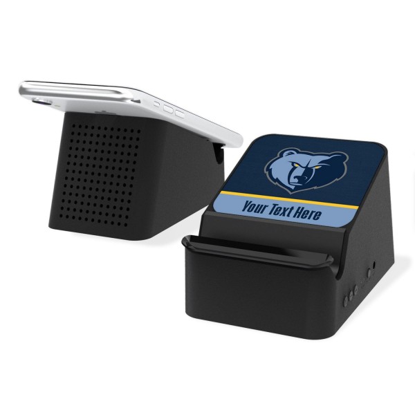 Зарядная станция с динамиком Bluetooth Memphis Grizzlies Personalized