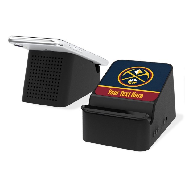 Зарядная станция с динамиком Bluetooth Denver Nuggets Personalized