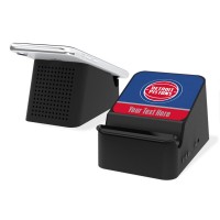 Зарядная станция с динамиком Bluetooth Detroit Pistons Personalized