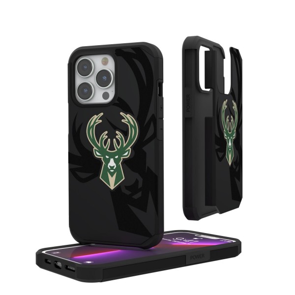Чехол на телефон Milwaukee Bucks Monocolor Design iPhone Rugged