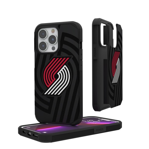 Чехол на телефон Portland Trail Blazers Monocolor Design iPhone Rugged