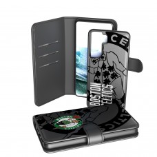 Чехол на телефон Boston Celtics Samsung Galaxy Monocolor Wallet