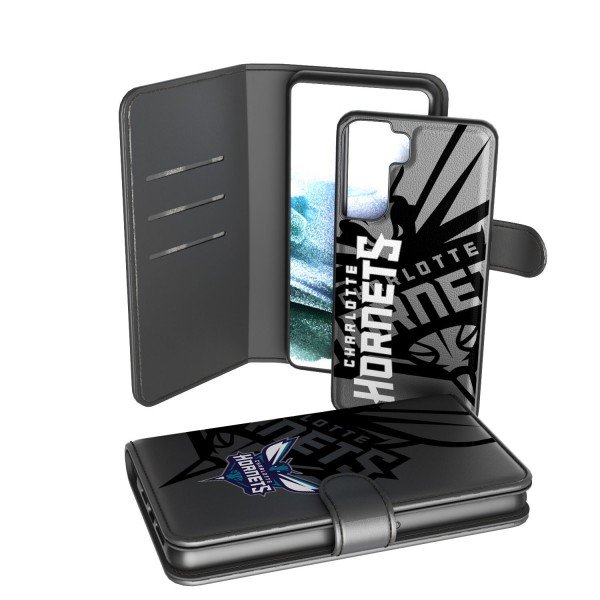 Чехол на телефон Charlotte Hornets Samsung Galaxy Monocolor Wallet