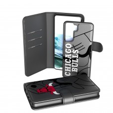 Чехол на телефон Chicago Bulls Samsung Galaxy Monocolor Wallet