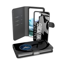 Чехол на телефон Minnesota Timberwolves Samsung Galaxy Monocolor Wallet